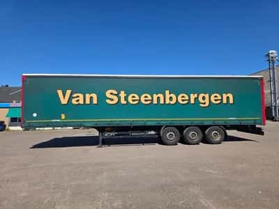 Kögel 3-Axle Curtainsider Semi-Trailer - Mercedes Axles - Disc Brakes - Air Suspension - Spare Wheel - 42 Ton - 2017 - Coil — photo 8 of 20