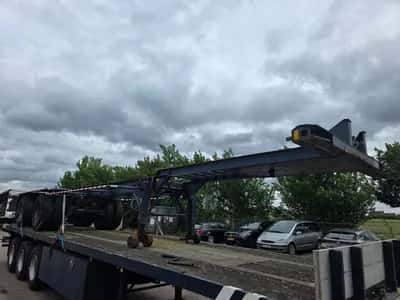 1975 Netam 2-Axle Container Chassis - BPW Axles - Drum Brakes - Leaf Springs - Twin Tyres - 40ft HC — photo 3 of 16
