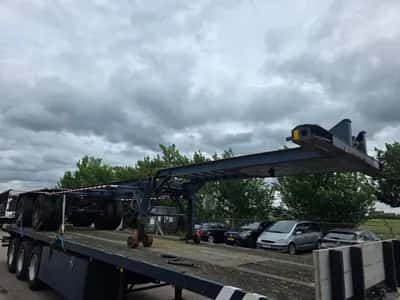 1975 Netam 2-Axle Container Chassis - BPW Axles - Drum Brakes - Leaf Springs - Twin Tyres - 40 FT HC — photo 3 of 16