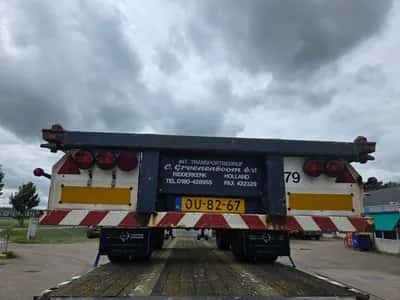 1975 Netam 2-Axle Container Chassis - BPW Axles - Drum Brakes - Leaf Springs - Twin Tyres - 40 FT HC — photo 5 of 16