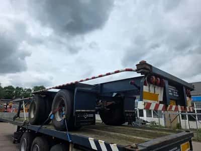 1975 Netam 2-Axle Container Chassis - BPW Axles - Drum Brakes - Leaf Springs - Twin Tyres - 40 FT HC — photo 6 of 16