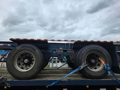 1975 Netam 2-Axle Container Chassis - BPW Axles - Drum Brakes - Leaf Springs - Twin Tyres - 40 FT HC — photo 14 of 16