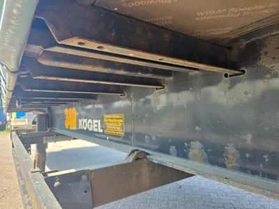 2006 Kögel 3-Axle Curtainsider Semi-Trailer - Mercedes Axles - Disc Brakes - Air Suspension - 39 Ton - Coil — photo 19 of 20