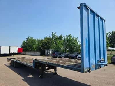 1990 Royen Low Loader - 2 Axles - BPW - Drum Brakes - Air Suspension - Twin Tyres — photo 3 of 17