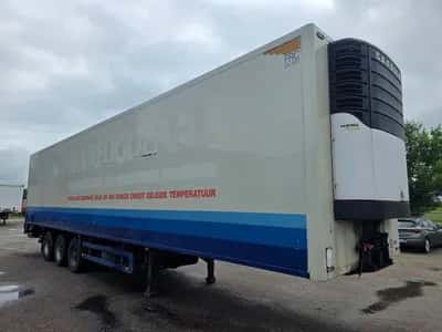 2007 H.t.f. HZO 39 Reefer Semi-Trailer - 3 BPW Axles - Disc Brakes - Air Suspension - Carrier Refrigeration Unit - Dhollandia 2000 KG Tail Lift — photo 3 of 20