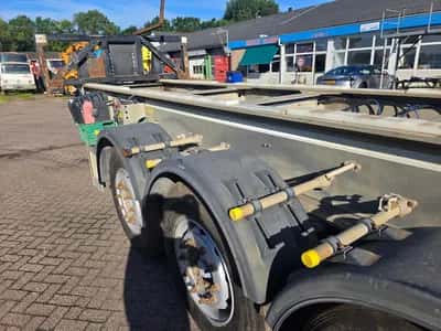 2007 Granalu 3-Axle Container Chassis - Jost Mercedes Axles - Disc Brakes - Air Suspension - Twistlock - Toolbox - 34 ton Payload - 20FT — photo 15 of 19