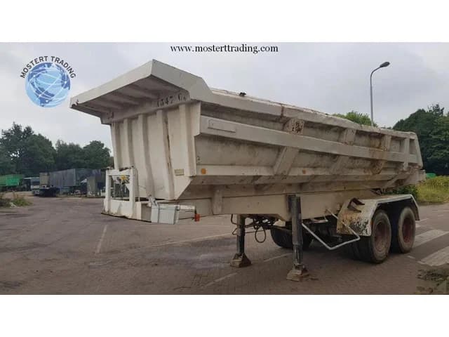 Marrel Benne 2-assige - Kipper - Trommelremmen - Bladvering - 12 R22.5 — photo 1 of 17