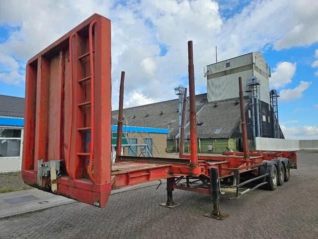 Robuste Kaiser S3803V2C hout oplegger - 3 assen - SAF - Trommelremmen - Luchtvering -13.8 meter - 34 Ton — photo 1 of 20