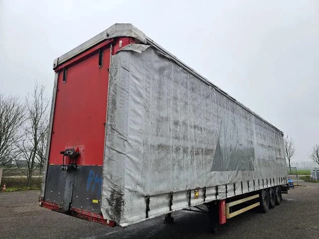 Fruehauf TX34 3-assige zeilen oplegger - SMB assen - Schijfremmen - Luchtvering - 34 Ton — photo 1 of 19