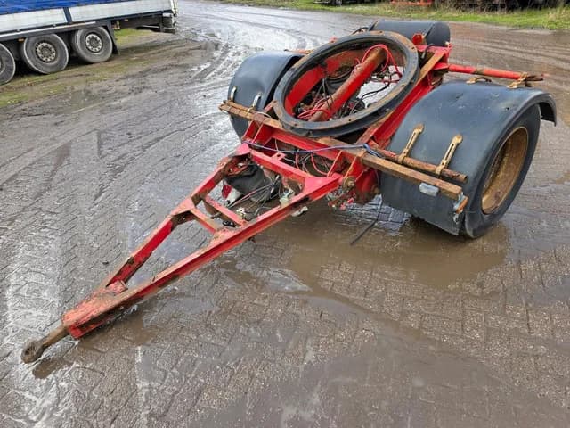 Nooteboom 275/70 R22.5 Dolly met Draaikrans – 1 As – Luchtvering – Goede staat – Export — photo 1 of 13