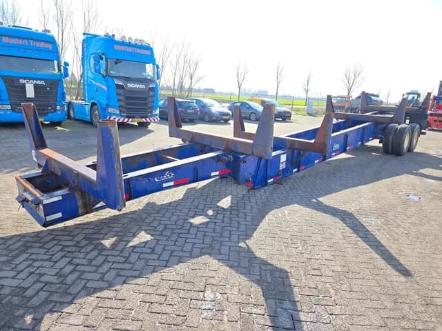 Evans Trailers Wide Spread Oplegger – 2 Assen – 8 Wielen – Trommelremmen – Bladvering — photo 1 of 20
