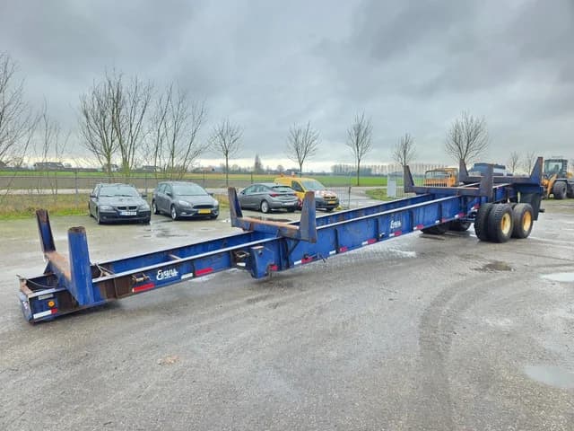 Evans Trailers Wide Spread Oplegger – 2 Assen – 8 Wielen – Trommelremmen – Bladvering — photo 1 of 20