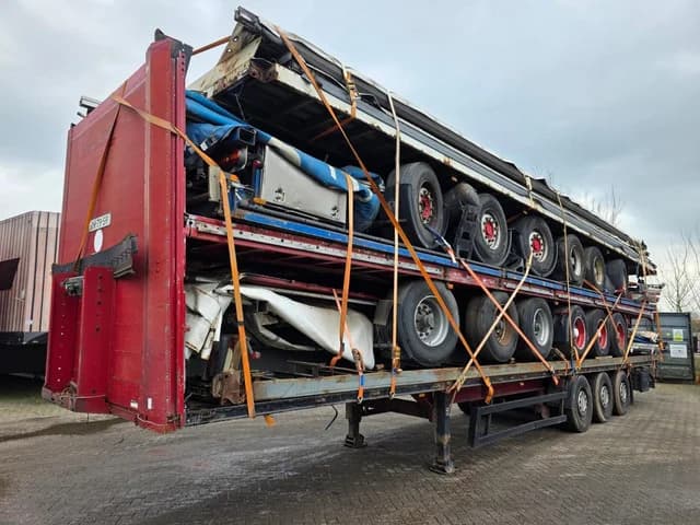 Kögel BPW - SAF- SMB - DISC Stapel van 5 3-assige schuifzeiltrailers - Luchtvering - Schijfremmen - 32 Ton - Klaar voor Export - 2005 — photo 1 of 19