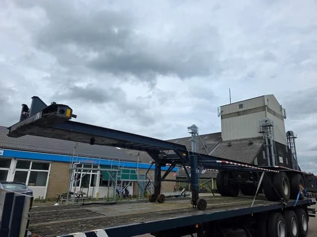 Netam 2-assige Containerchassis - BPW assen - Trommelremmen - Bladvering - Dubbele banden - 40ft HC — photo 1 of 16