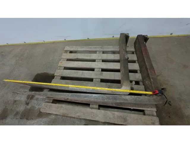 Unbranded Forklift Forks 145 cm Heftruck Vorken - 145 cm vork lengte - Heavy Duty