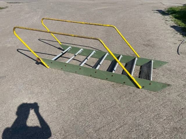 Unbranded Straight Staircase 2.60 x 0.90 Meters Diversen Steektrap 2.60 x 0.90 Meter – Stalen Trap – Industrieel