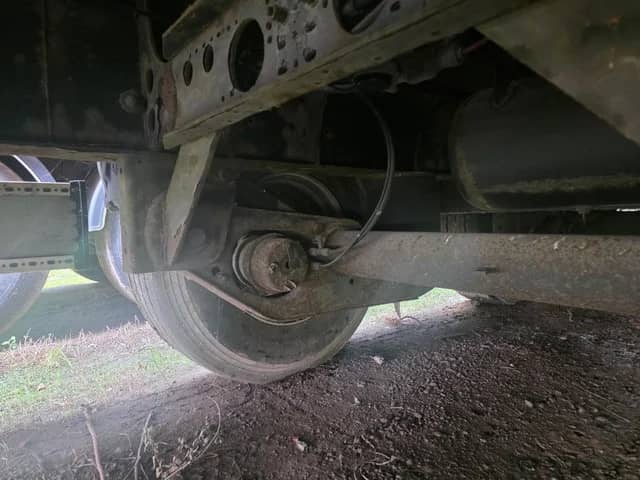 SAF B19-22S 347 96 57 7 48 20 SAF Axle - Disc Brakes - Semi-Trailer Axle - Air Suspension - 130 cm - 9 Ton