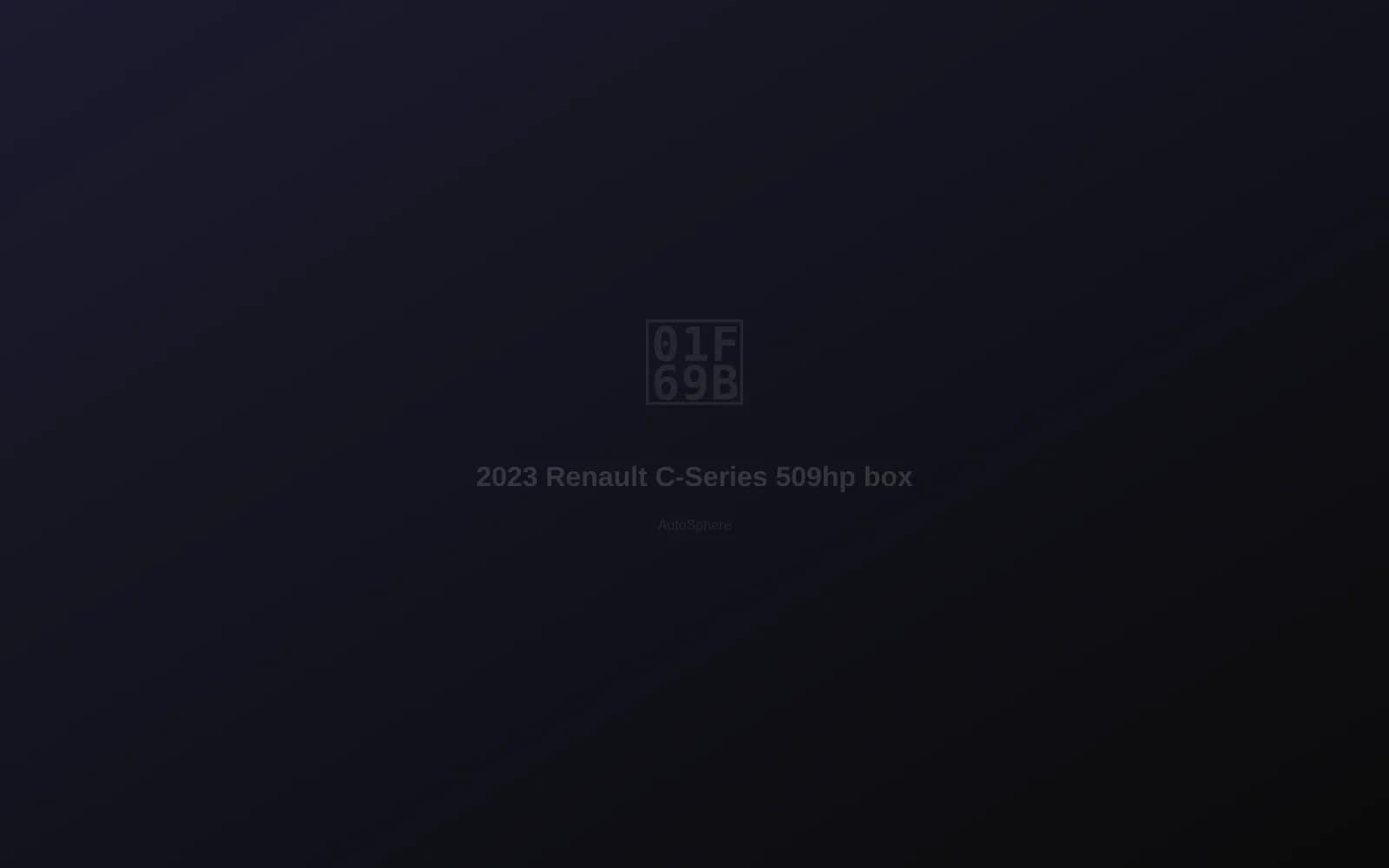 2023 Renault C-Series