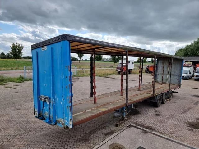 Van Hool 3-assige trailer - Mercedes assen - Schijfremmen - Luchtvering - 38 Ton - 2003 — photo 1 of 15