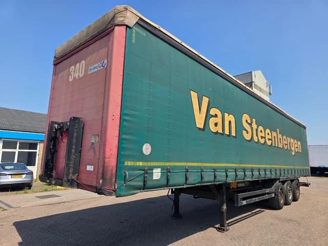 Kögel 3-assige zeilen oplegger - Mercedes assen - Schijfremmen - Luchtvering - 39 Ton - Coil — photo 1 of 20