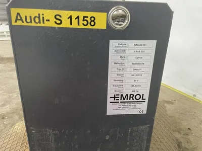 Audi S 1158 tractiebatterij - elektrische heftruck - reachtruck - magazijntruc — photo 6 of 9