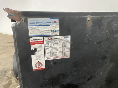 Mitsubishi TU100SAE-FX refrigeration unit - Yanmar 3TNV76-XMR 3-cilinder dieselmotor - Koelunit onderdeel — photo 10 of 14