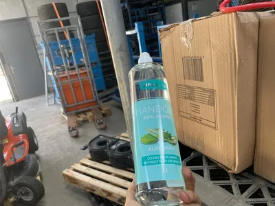 Viraqur Handgel - 65% alcohol - Aloe vera - Desinfecterend - 1 Liter flessen - 12 per doos — photo 3 of 12