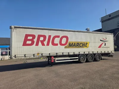 Fruehauf 3-assige schuifzeiloplegger - SAF assen -Schijfremmen - Luchtvering - Liftas — photo 8 of 20