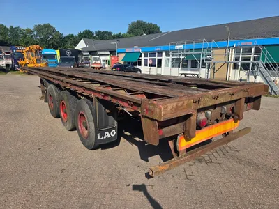 LAG 3-assige platte oplegger - ROR assen - Trommelremmen - Bladvering — photo 7 of 13