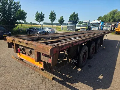 LAG 3-assige platte oplegger - ROR assen - Trommelremmen - Bladvering — photo 5 of 13
