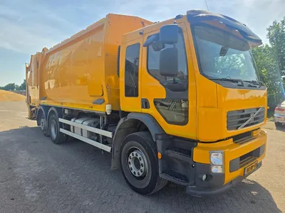 Volvo FE 62R Vuilniswagen - Geesink GPM III V 22H25 / GCB 1000 II Split 2010 - Huisvuilwagen – Achterlader – Euro 5 — photo 3 of 20