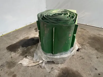 Unbranded Conveyor belt Transportband met Meenemers – Groene PVC/PU Transportband – Vervangingsband — photo 1 of 6