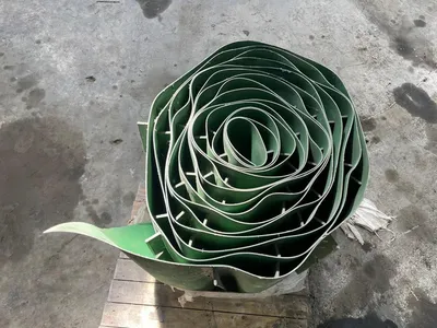Unbranded Conveyor belt Transportband met Meenemers – Groene PVC/PU Transportband – Vervangingsband — photo 5 of 6