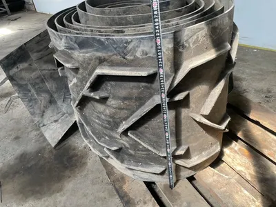Unbranded Conveyor belt Rubberen Transportband met Chevronprofiel – Vervangingsband – Transportband met Meenemers — photo 6 of 6