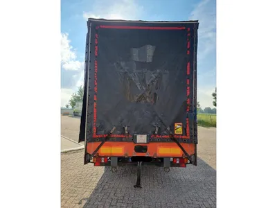 Van Hool 3-assige Schuifzeiltrailer - SAF - Schijfremmen - Luchtvering - 445/45 R19.5 - 39 Ton - Mega — photo 6 of 17