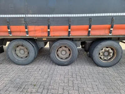 Van Hool 3-assige Schuifzeiltrailer - SAF - Schijfremmen - Luchtvering - 445/45 R19.5 - 39 Ton - Mega — photo 15 of 17