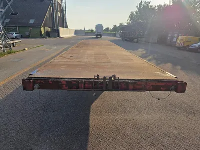 LAG SAF - Drum 3-assige platte oplegger - SAF assen - Trommelremmen - Luchtvering - 37 Ton — photo 2 of 14