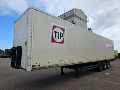 Kögel BPW - Drum 3-assige geslotenbak oplegger - BPW assen - Trommelremmen - Luchtvering — photo 1 of 20