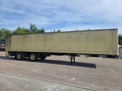 Pacton SAF - Drum Twee assige geslotenbox oplegger - SAF assen - Trommelremmen - Luchtvering - Laadklep - 10 bouten — photo 4 of 16