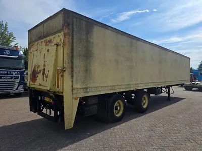 Pacton SAF - Drum Twee assige geslotenbox oplegger - SAF assen - Trommelremmen - Luchtvering - Laadklep - 10 bouten — photo 5 of 16