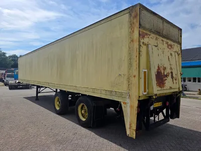 Pacton SAF - Drum Twee assige geslotenbox oplegger - SAF assen - Trommelremmen - Luchtvering - Laadklep - 10 bouten — photo 7 of 16