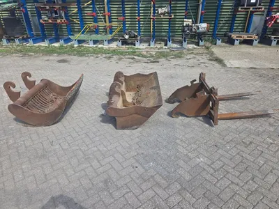 CW 30 Connection Puin-/Sorteerbak - Graafbak - Palletvork - Stalen uitvoering — photo 1 of 17