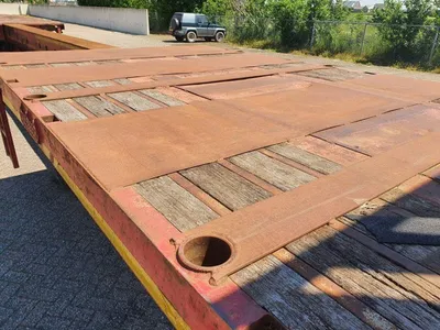 Nooteboom OVB-42 VV uitchuifbare 3-assige platte oplegger - Trommelremmen - Luchtvering — photo 17 of 20