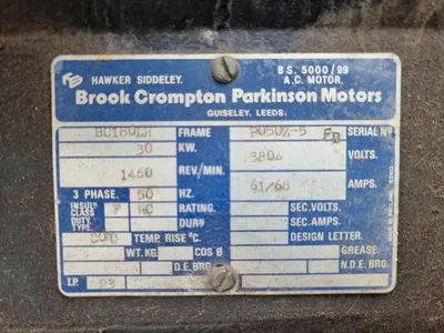 Hydrovane 178 Compressor – 18.5 kW – 10 Bar – Rotary Vane – 400V – Export — photo 9 of 9