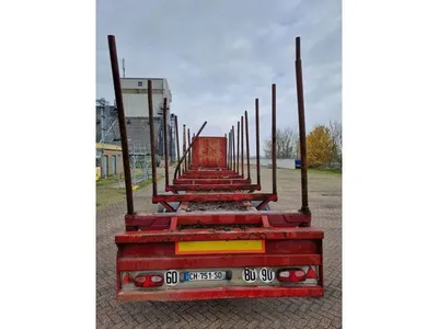 Kaiser hout oplegger - 3 assen - SAF - Trommelremmen - Luchtvering -13.6 meter - 38 Ton — photo 6 of 14