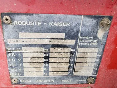 Kaiser hout oplegger - 3 assen - SAF - Trommelremmen - Luchtvering -13.6 meter - 38 Ton — photo 14 of 14