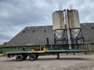 Fruehauf 2-assige platte oplegger - Dubbele banden - ROR assen - Trommelremmen - Bladvering - 315/80 R22.5 Banden - 36 Ton — photo 5 of 15