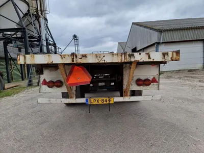 Fruehauf 2-assige platte oplegger - Dubbele banden - ROR assen - Trommelremmen - Bladvering - 315/80 R22.5 Banden - 36 Ton — photo 8 of 15