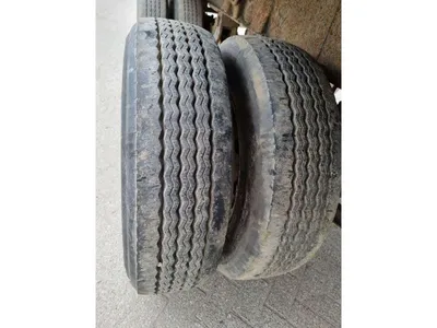 Fruehauf 2-assige platte oplegger - Dubbele banden - ROR assen - Trommelremmen - Bladvering - 315/80 R22.5 Banden - 36 Ton — photo 11 of 15