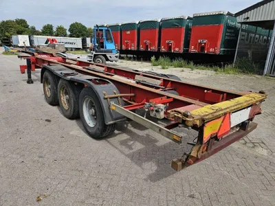 Pacton Containerchassis - BPW assen - Luchtevering - Trommelremmen — photo 6 of 12